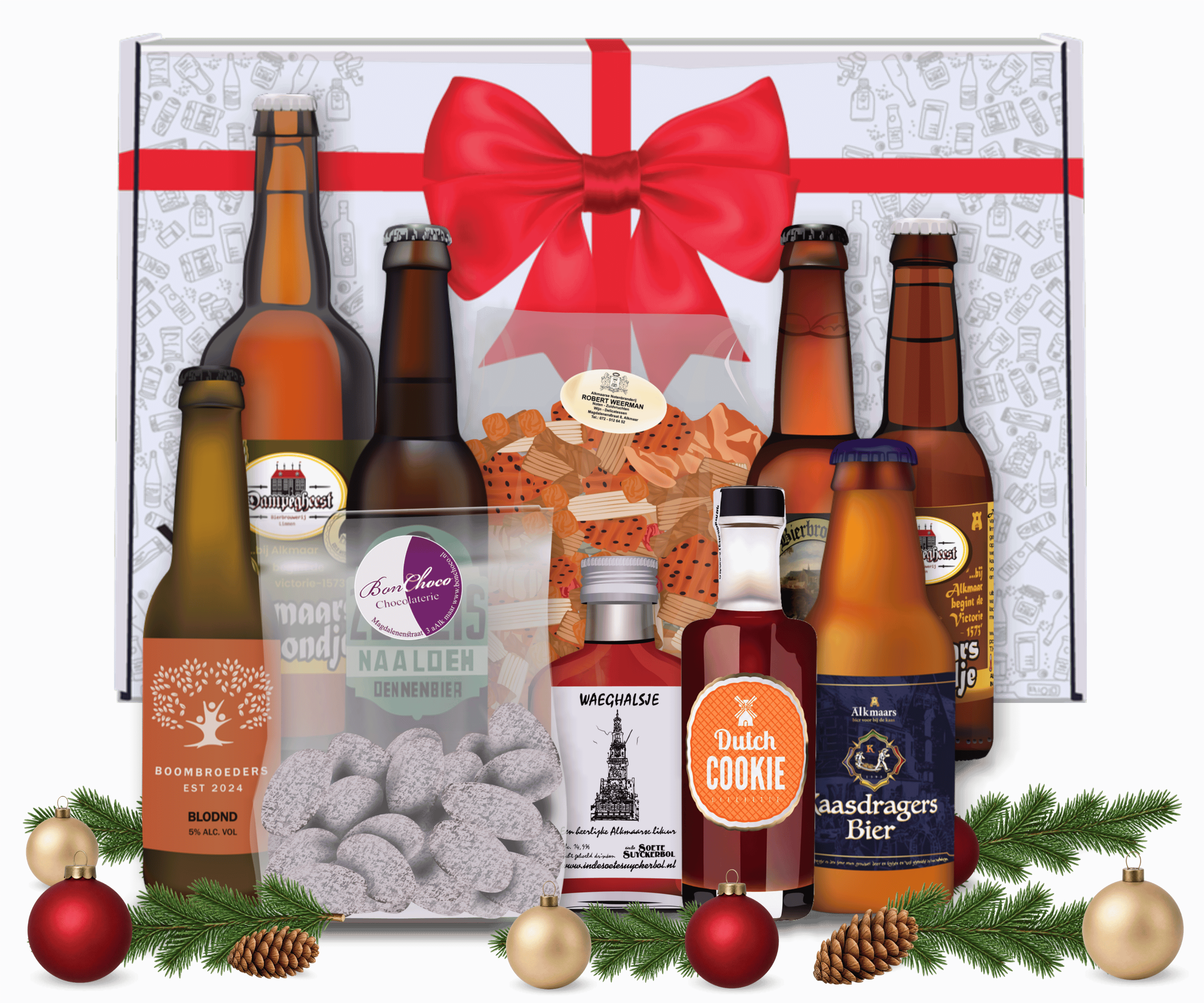 Box van Allecmere - Alkmaars kerstpakket van Alkmaar in a Box