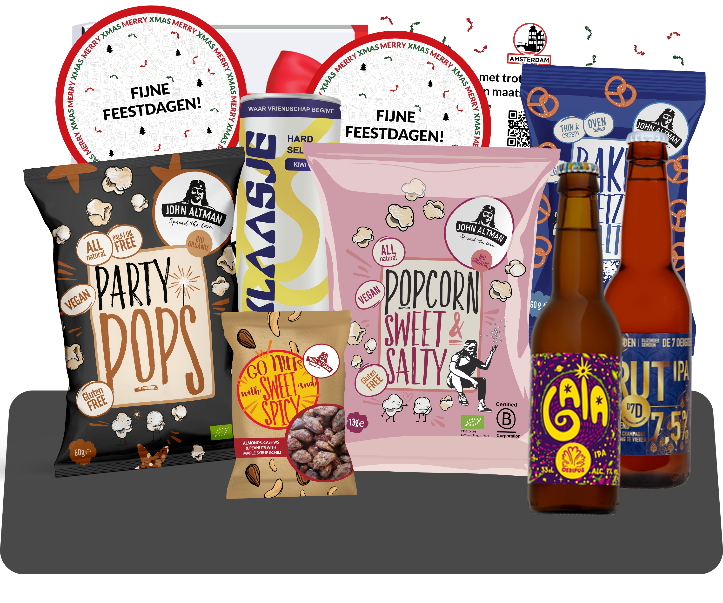 Gabber Box - Amsterdams kerstpakket van Amsterdam in a Box