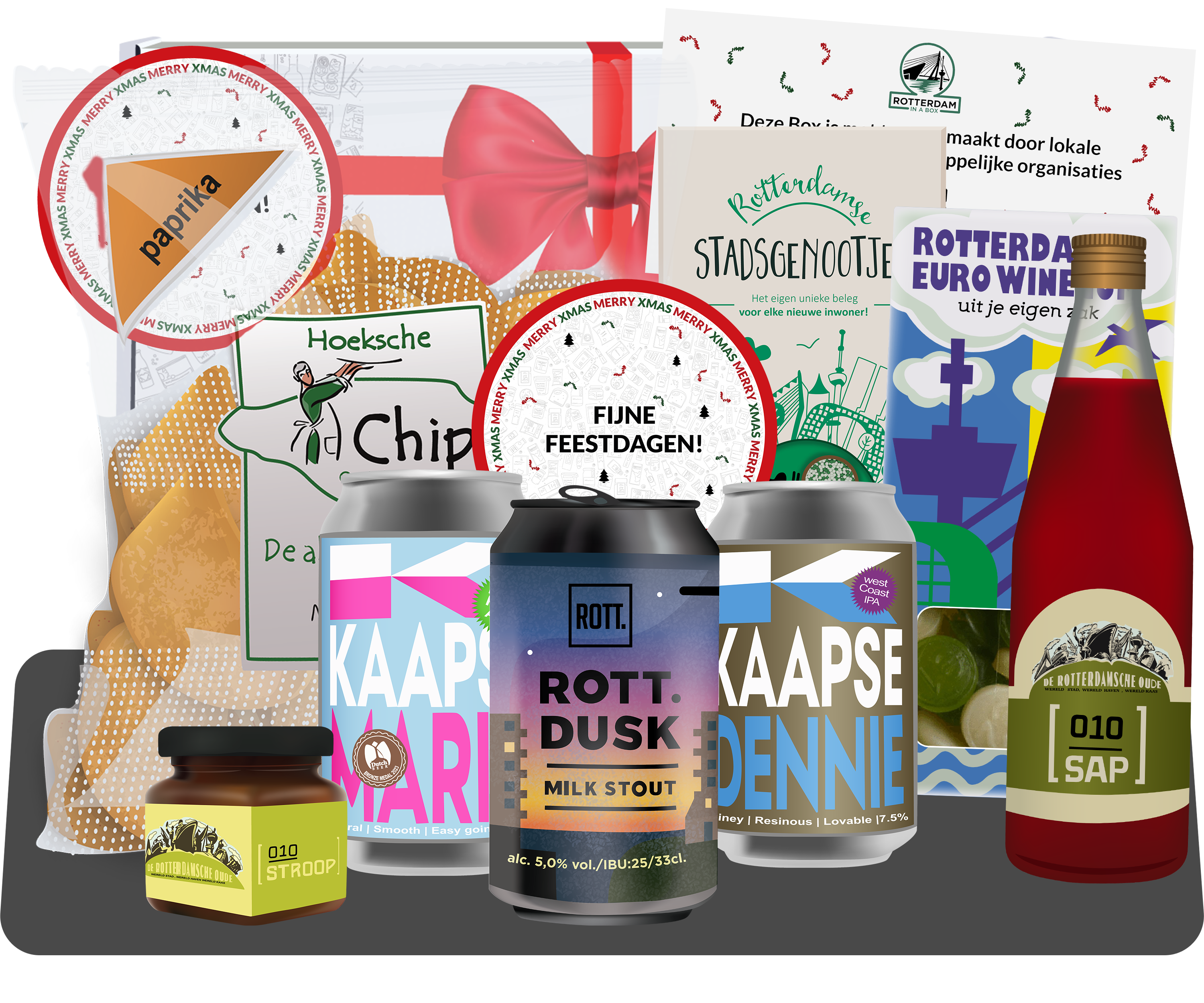 Kaap Box - Rotterdams kerstpakket van Rotterdam in a Box