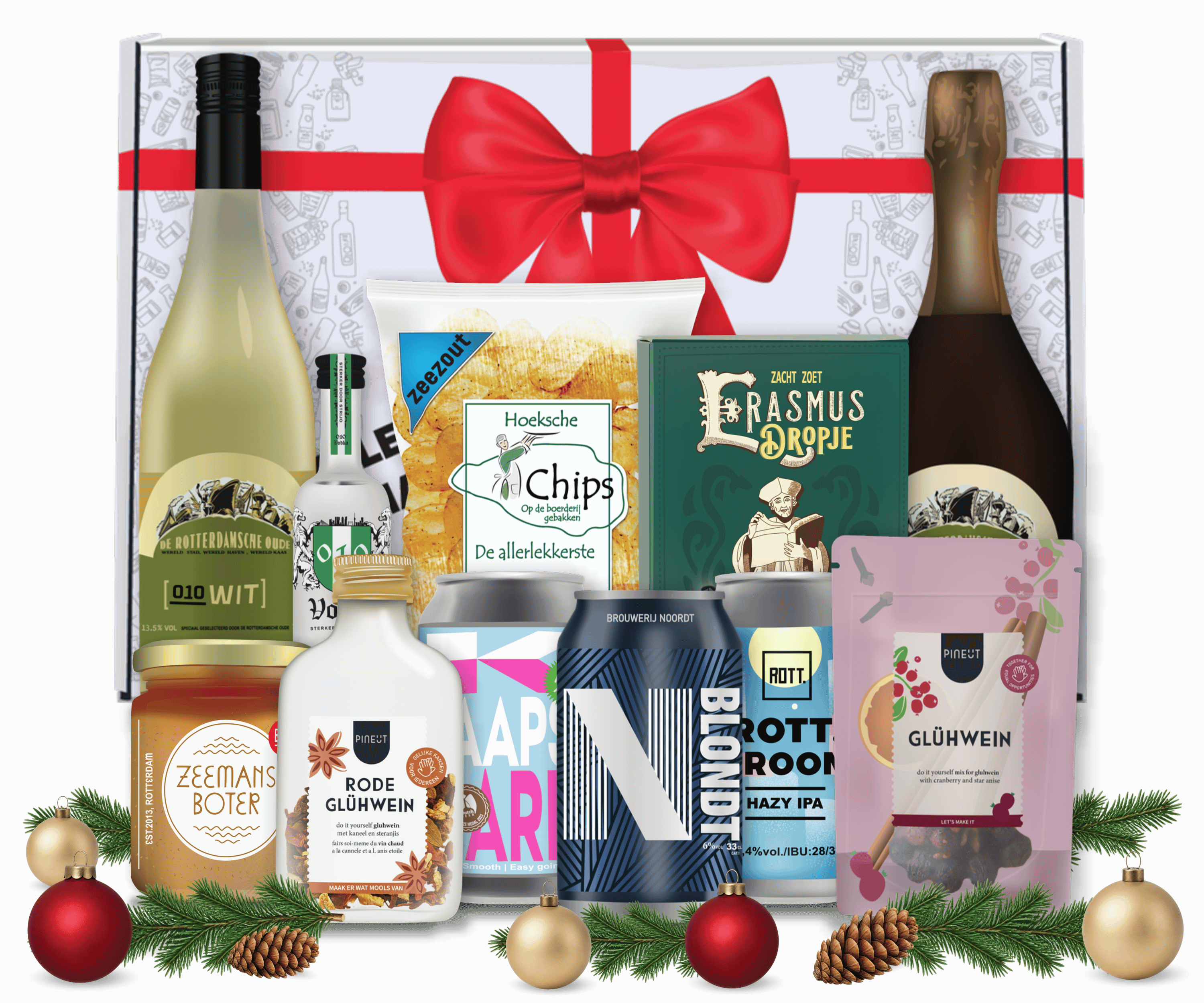 Kubus Box - Rotterdams kerstpakket van Rotterdam in a Box
