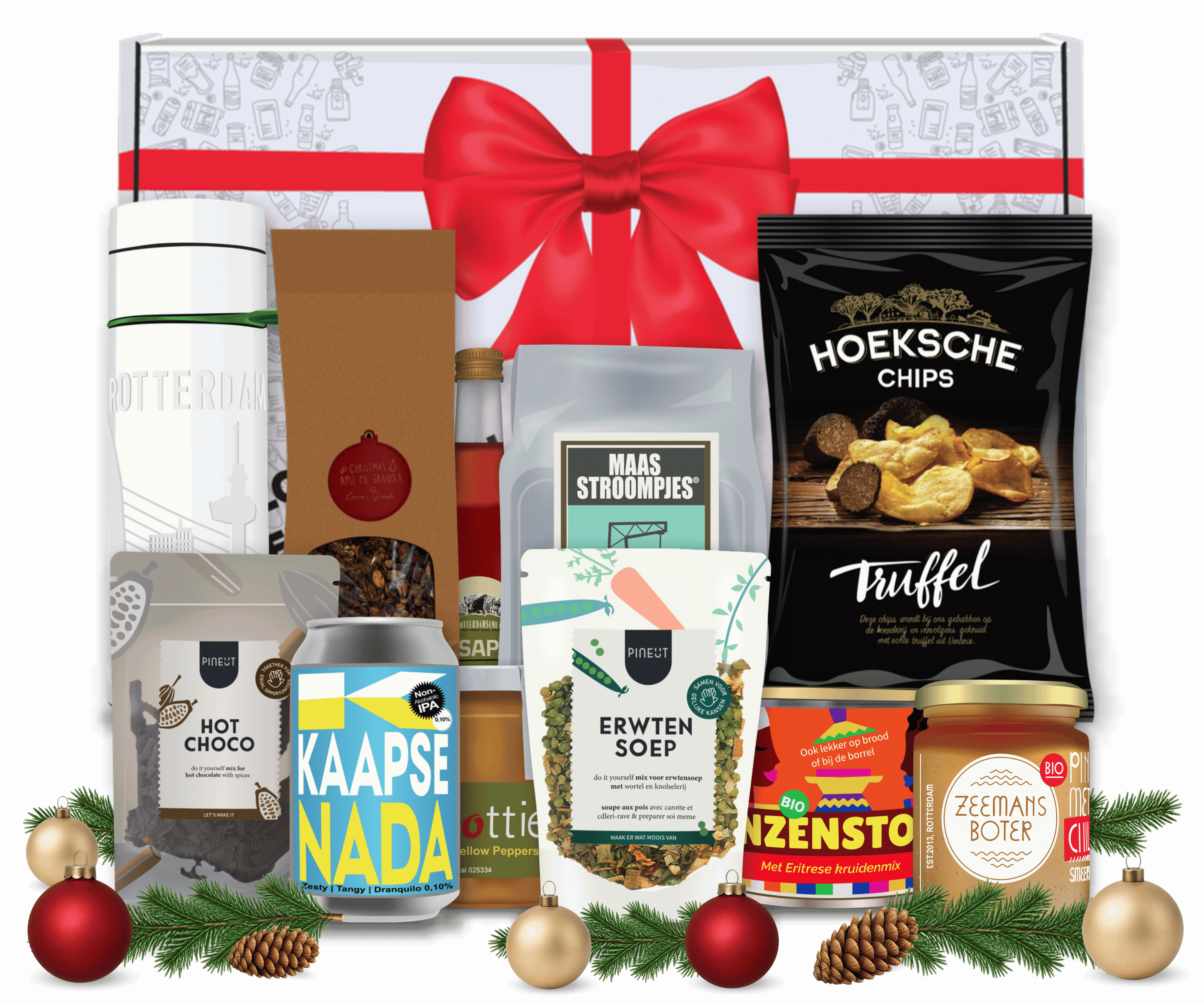 Maasstad Box - Rotterdams kerstpakket van Rotterdam in a Box