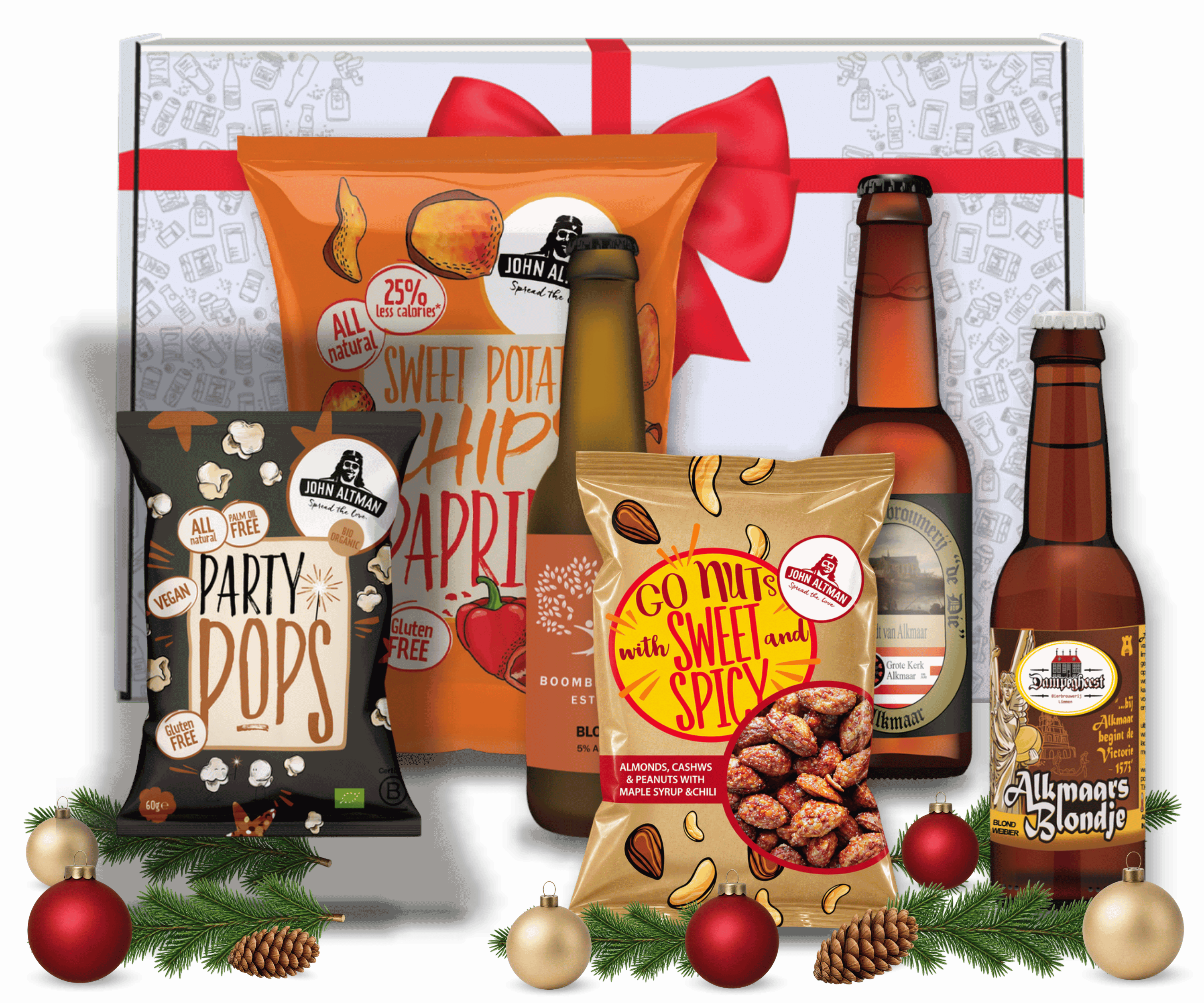Nollen Box - Alkmaars kerstpakket van Alkmaar in a Box