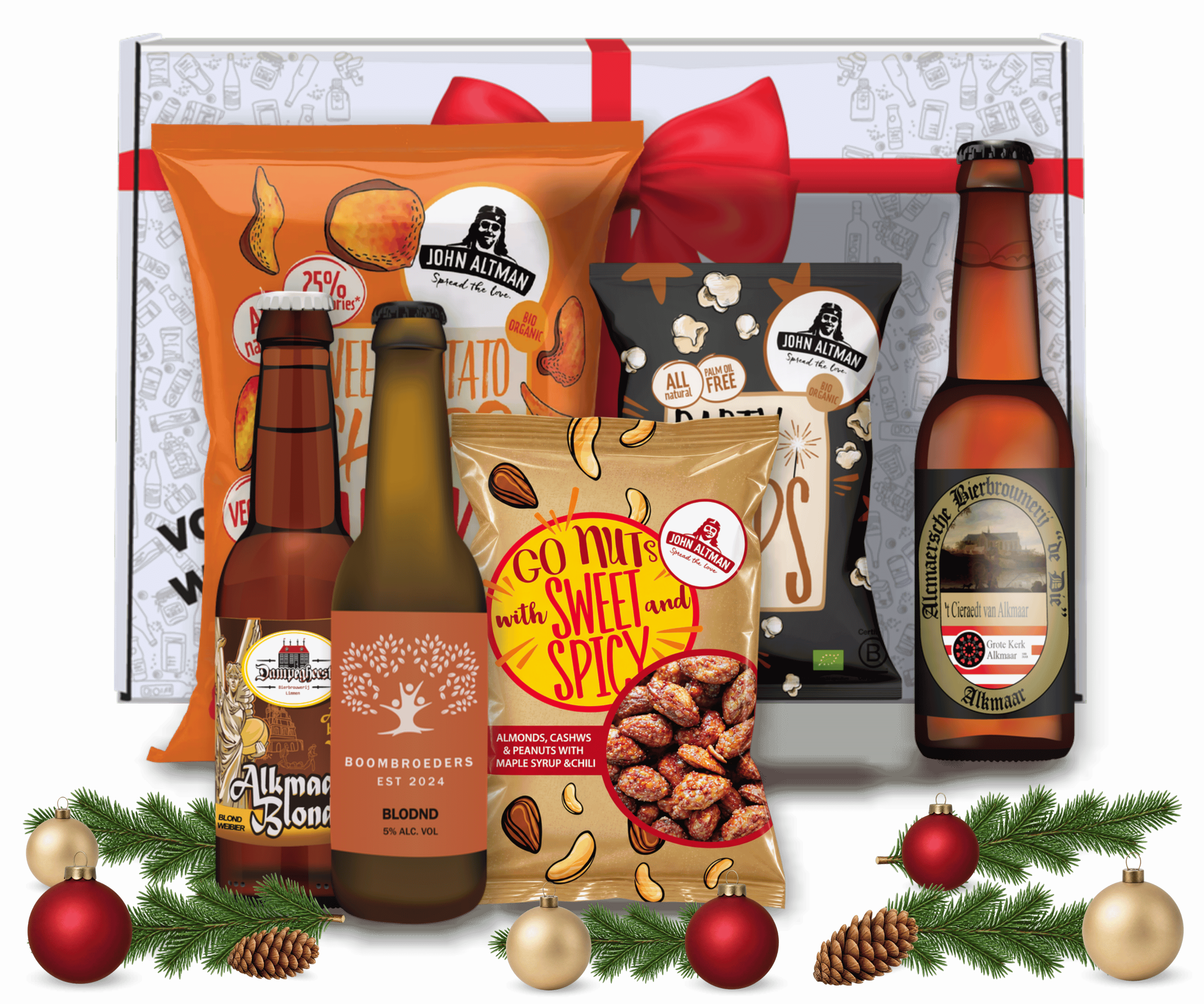 Nollen Box - Alkmaars kerstpakket van Alkmaar in a Box