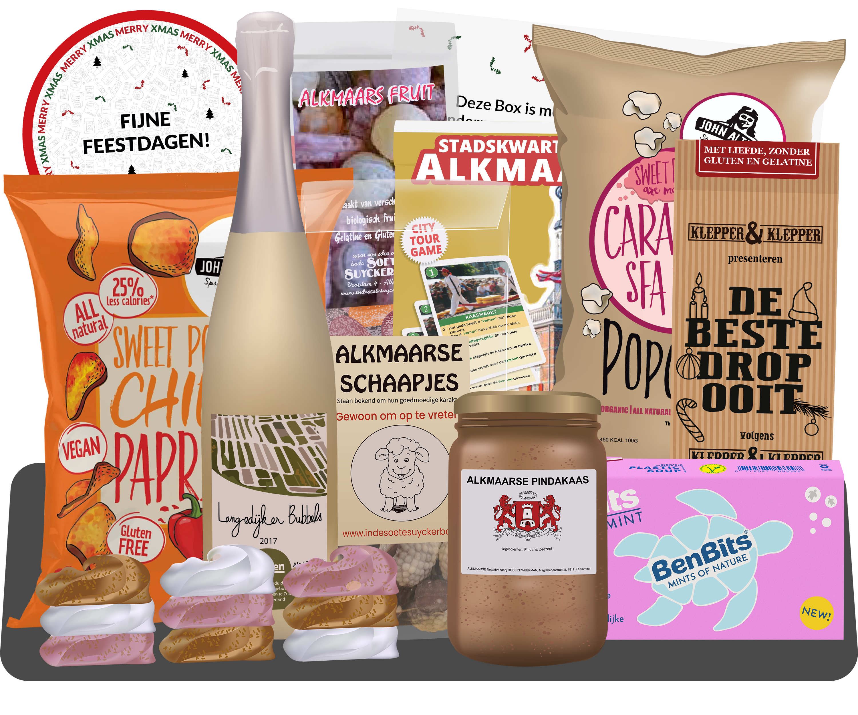 Ontzet Box - Alkmaar Christmas hamper from Alkmaar in a Box