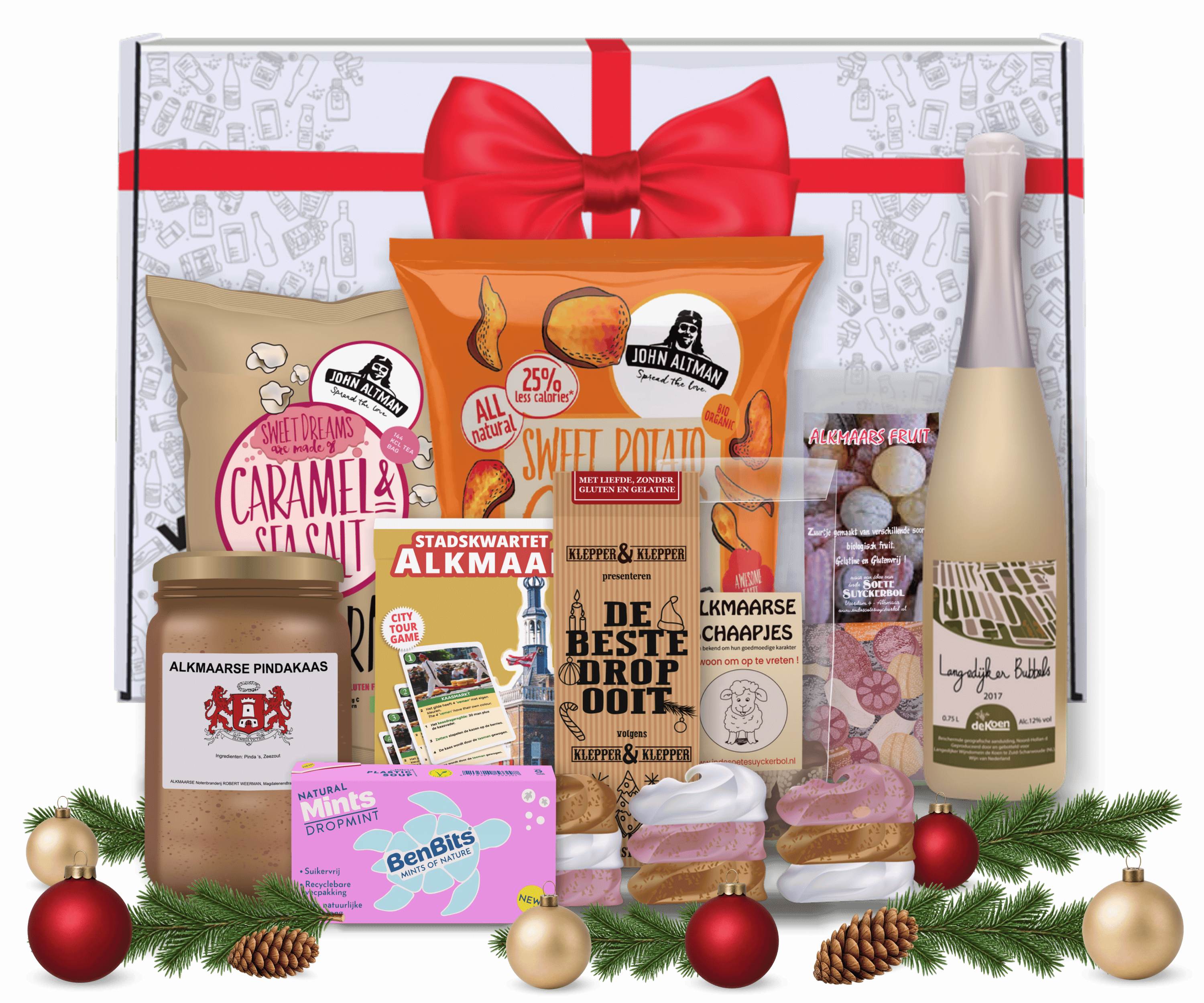 Ontzet Box - Alkmaars kerstpakket van Alkmaar in a Box