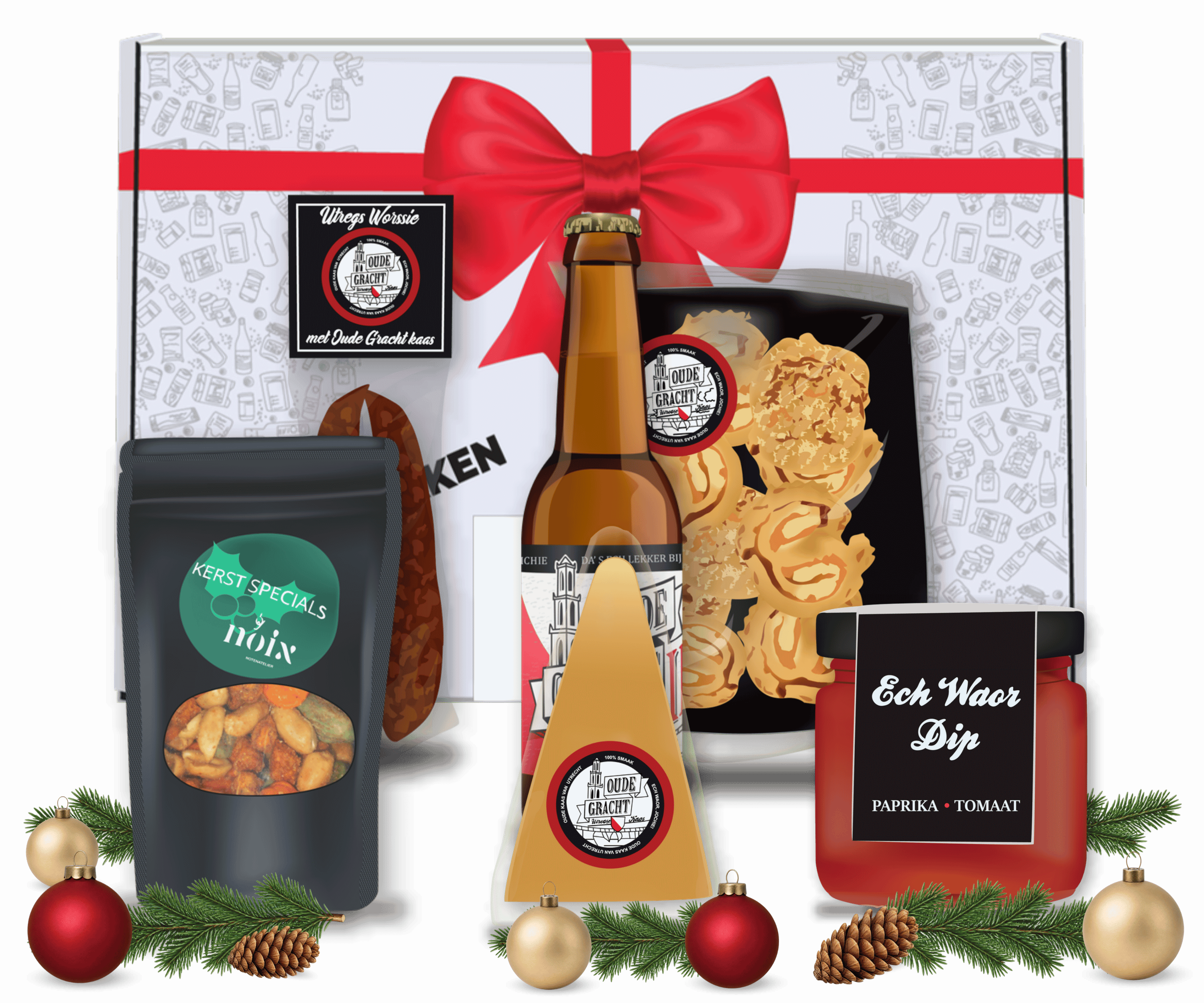 Oude Gracht Box - Utrechts kerstpakket van Utrecht in a Box