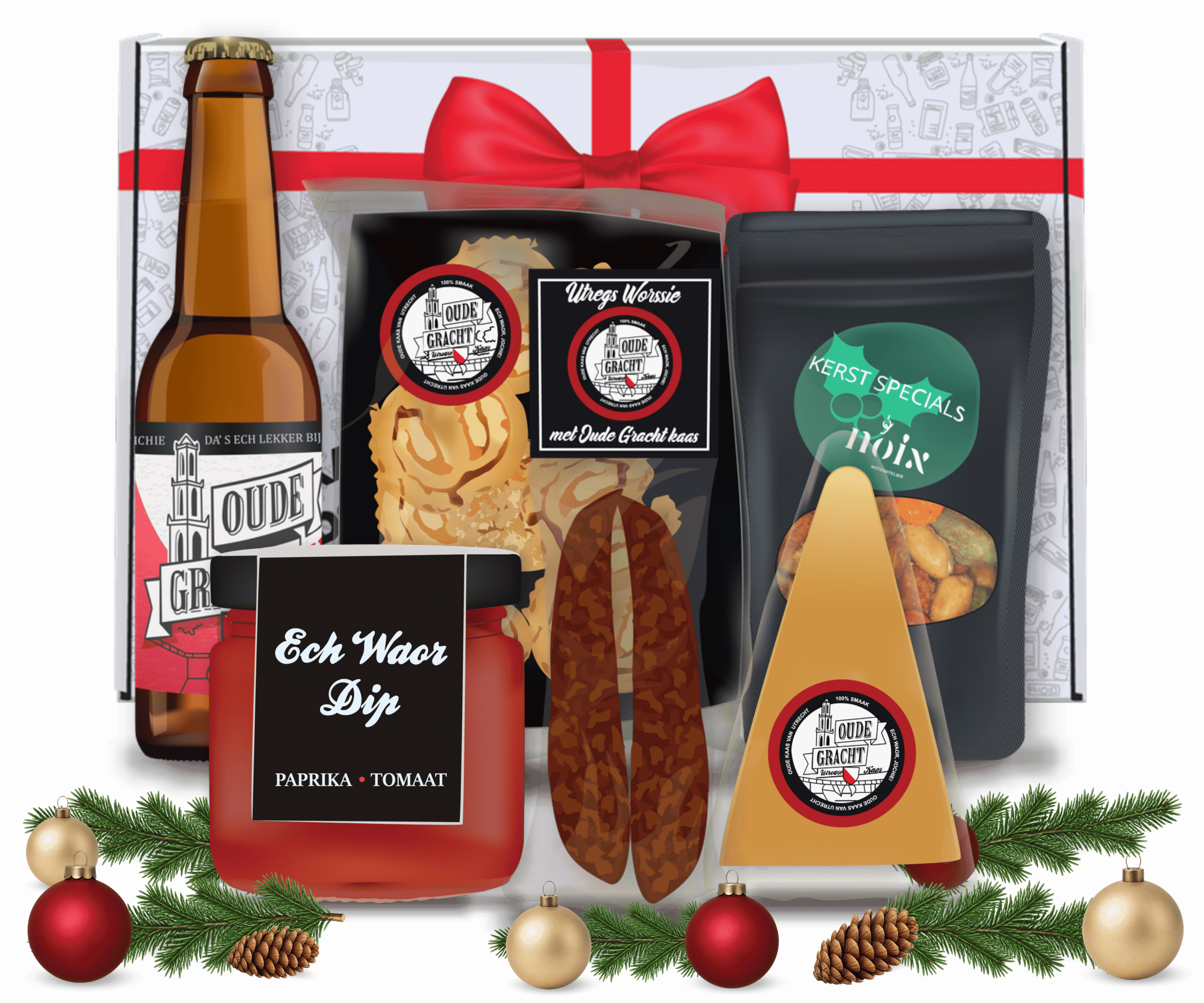 Oude Gracht Box - Utrechts kerstpakket van Utrecht in a Box
