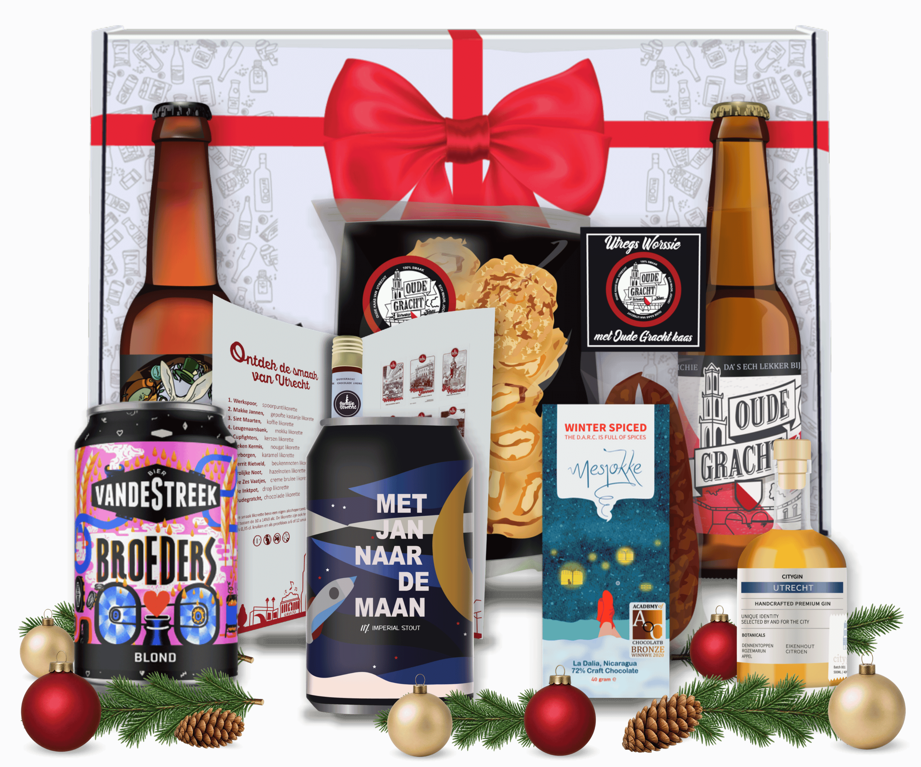 Pandhof Box - Utrechts kerstpakket van Utrecht in a Box
