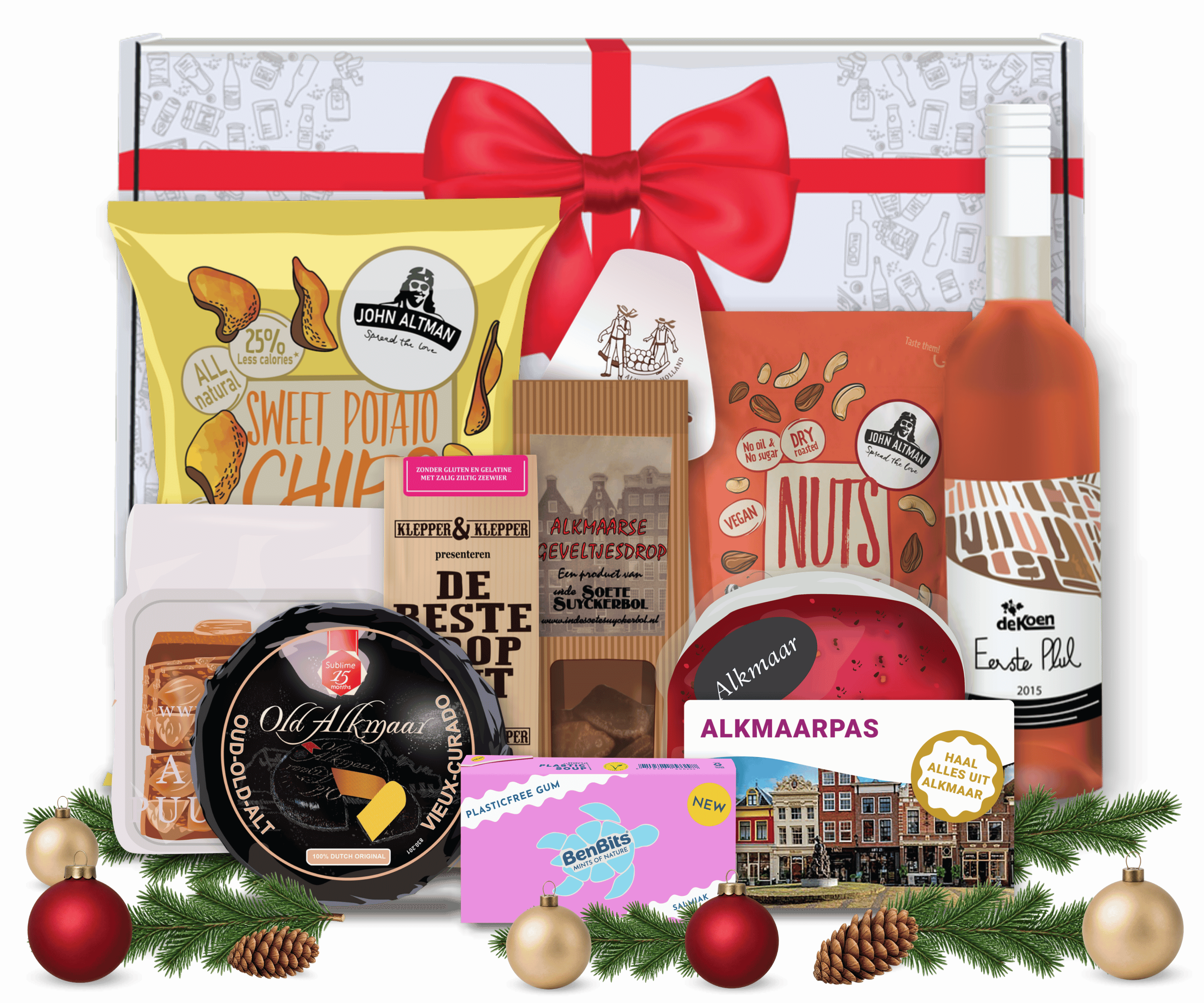 Sint Laurens Box - Alkmaars kerstpakket van Alkmaar in a Box