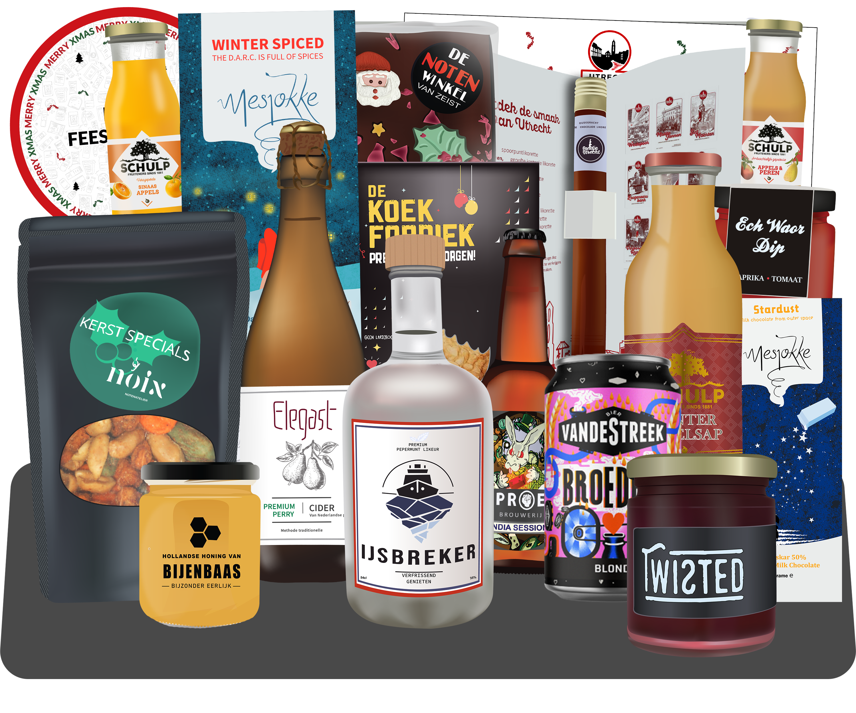 Vreeburg Box - Utrechts kerstpakket van Utrecht in a Box