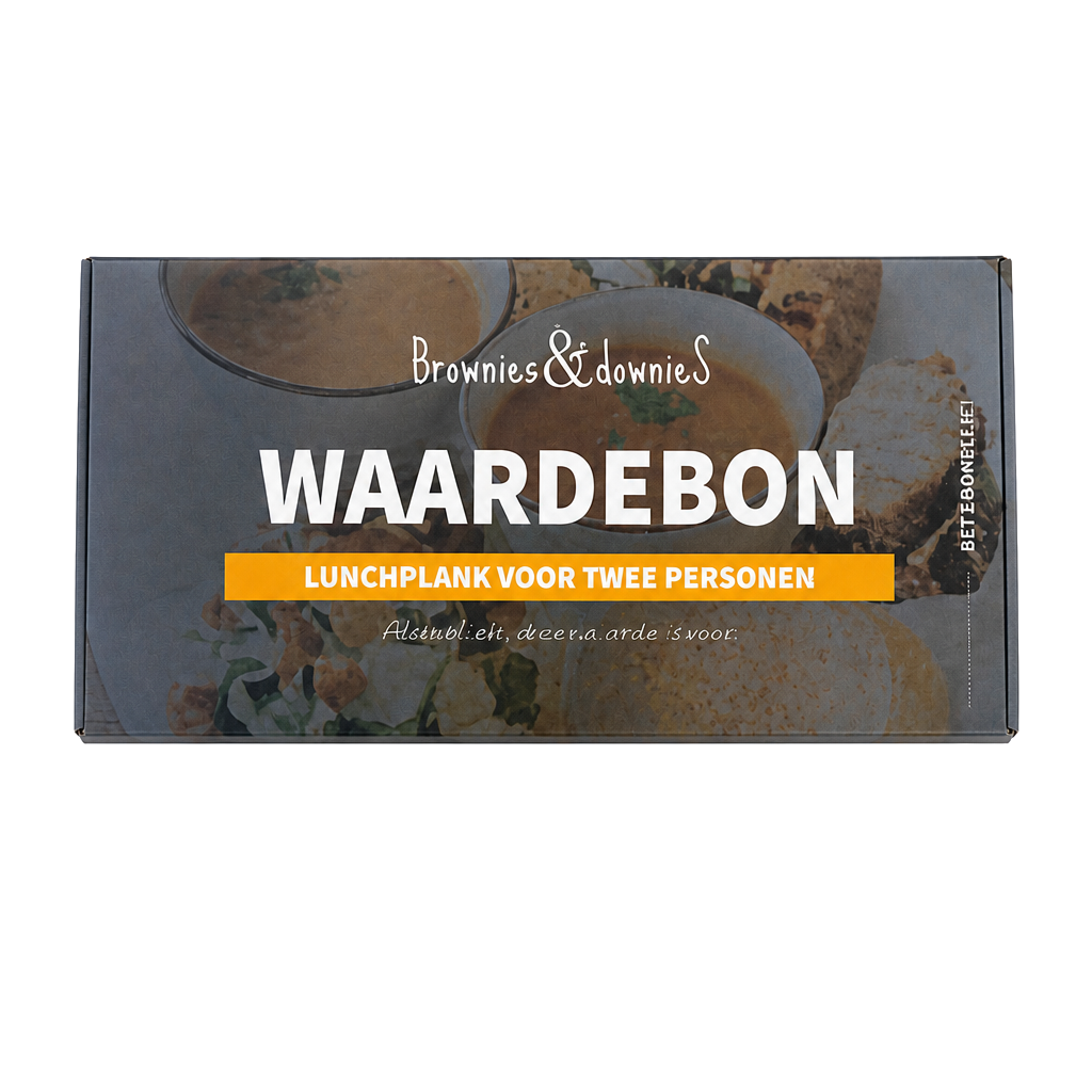 Waardebon brownies afhalen