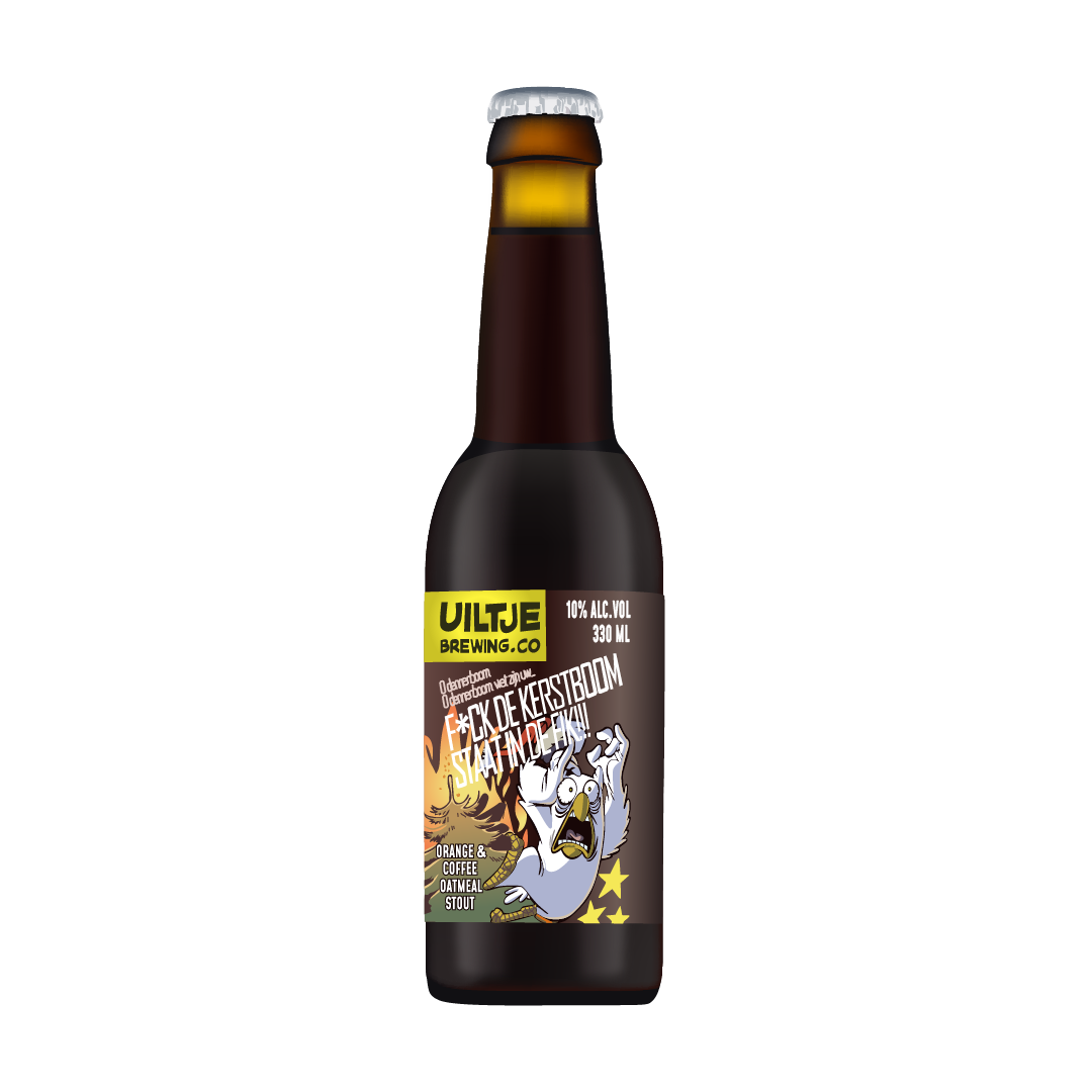 Bier f*ck de kerstboom...