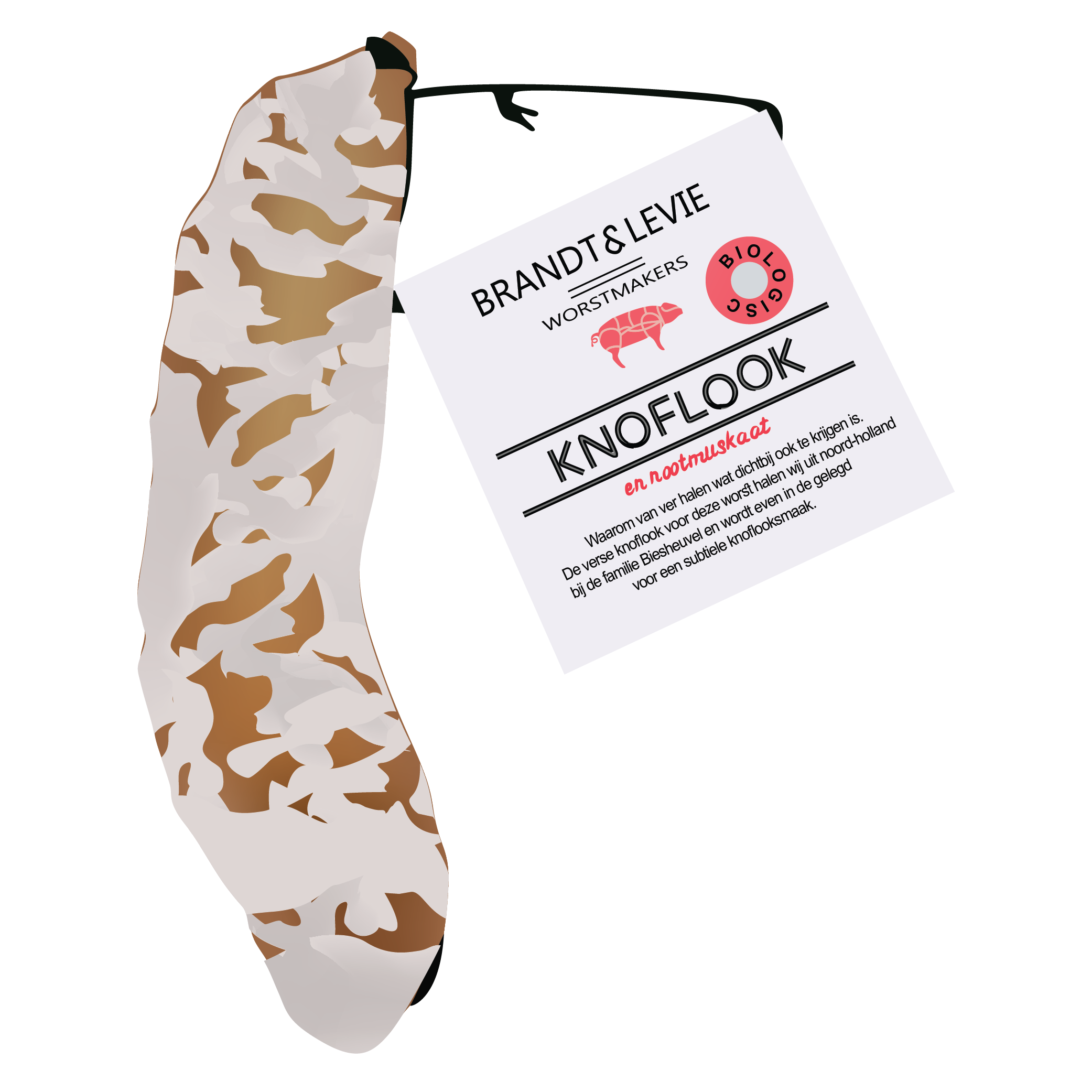 Brandt & Levie – Worst knoflook