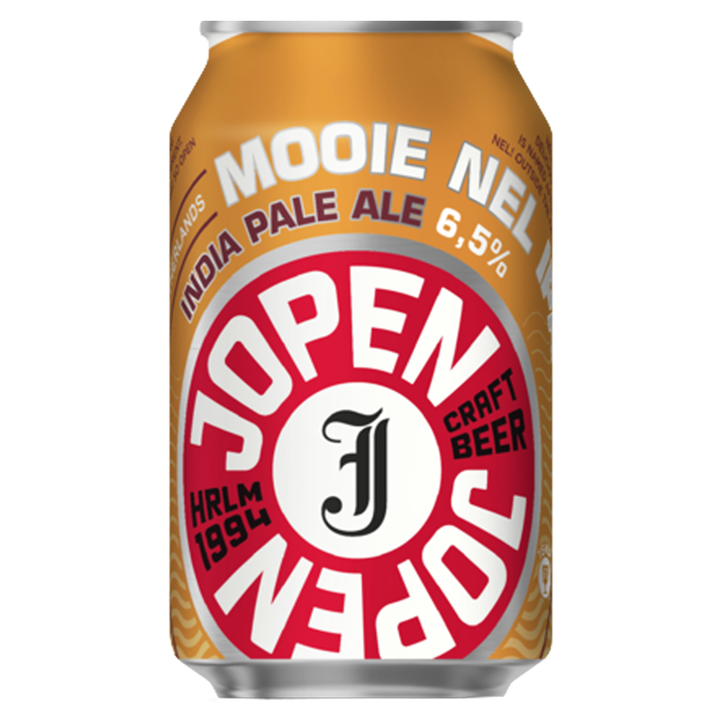 Bier mooie nel blik