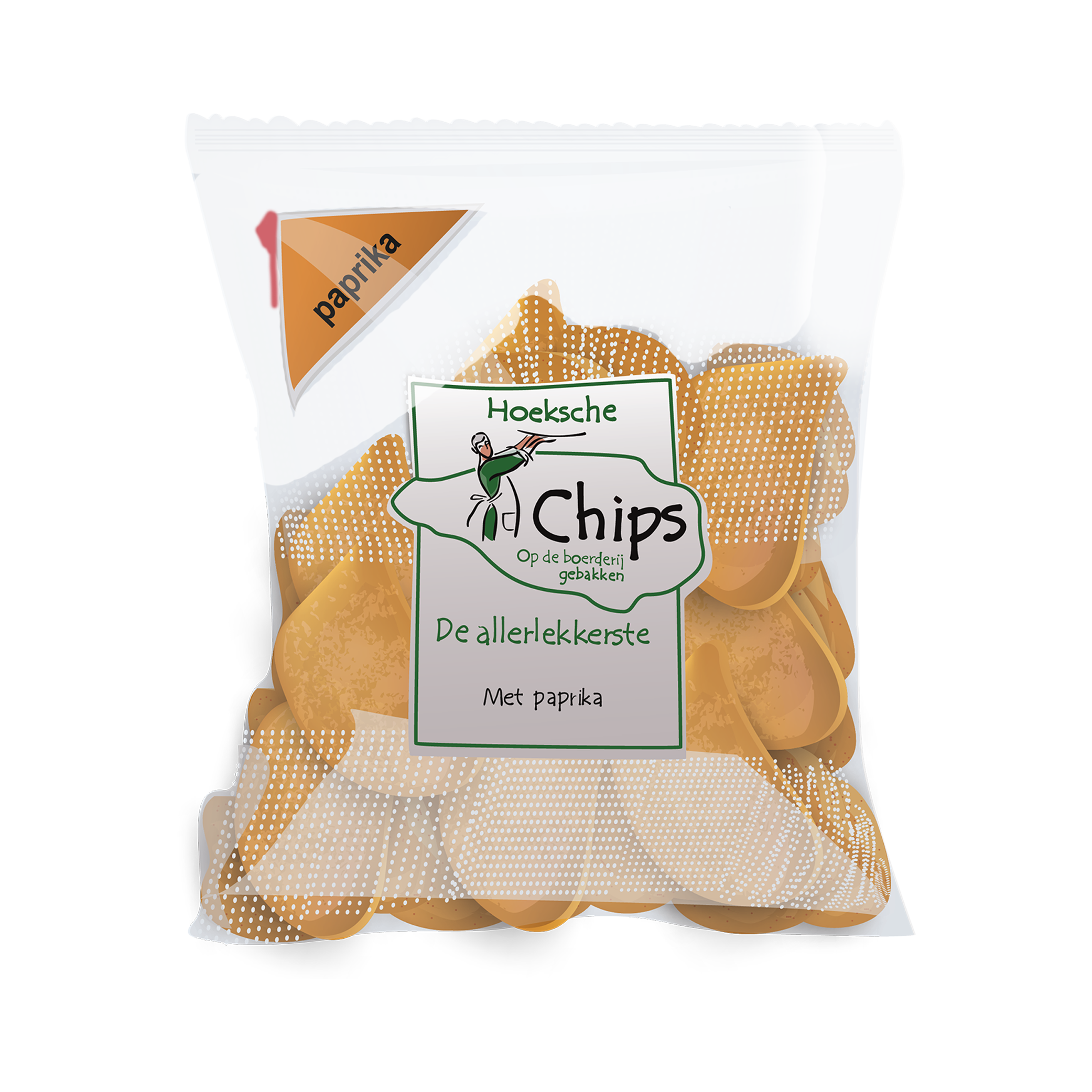 Hoeksche chips paprika