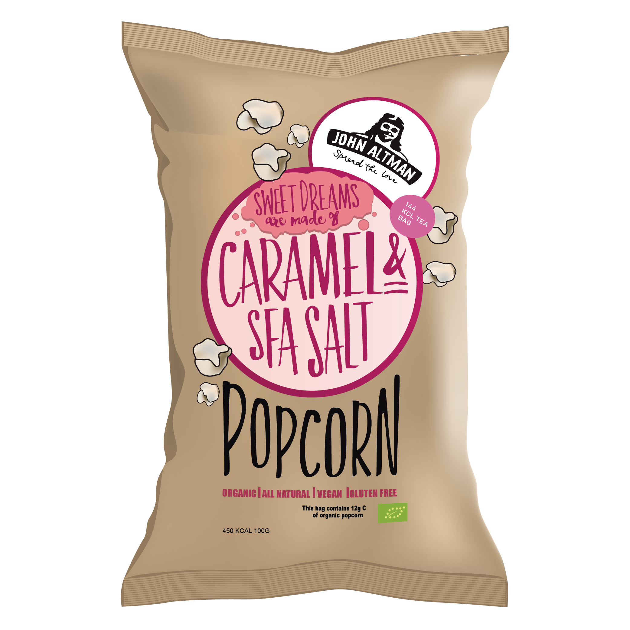 John Altman – Organic popcorn sweet & salty