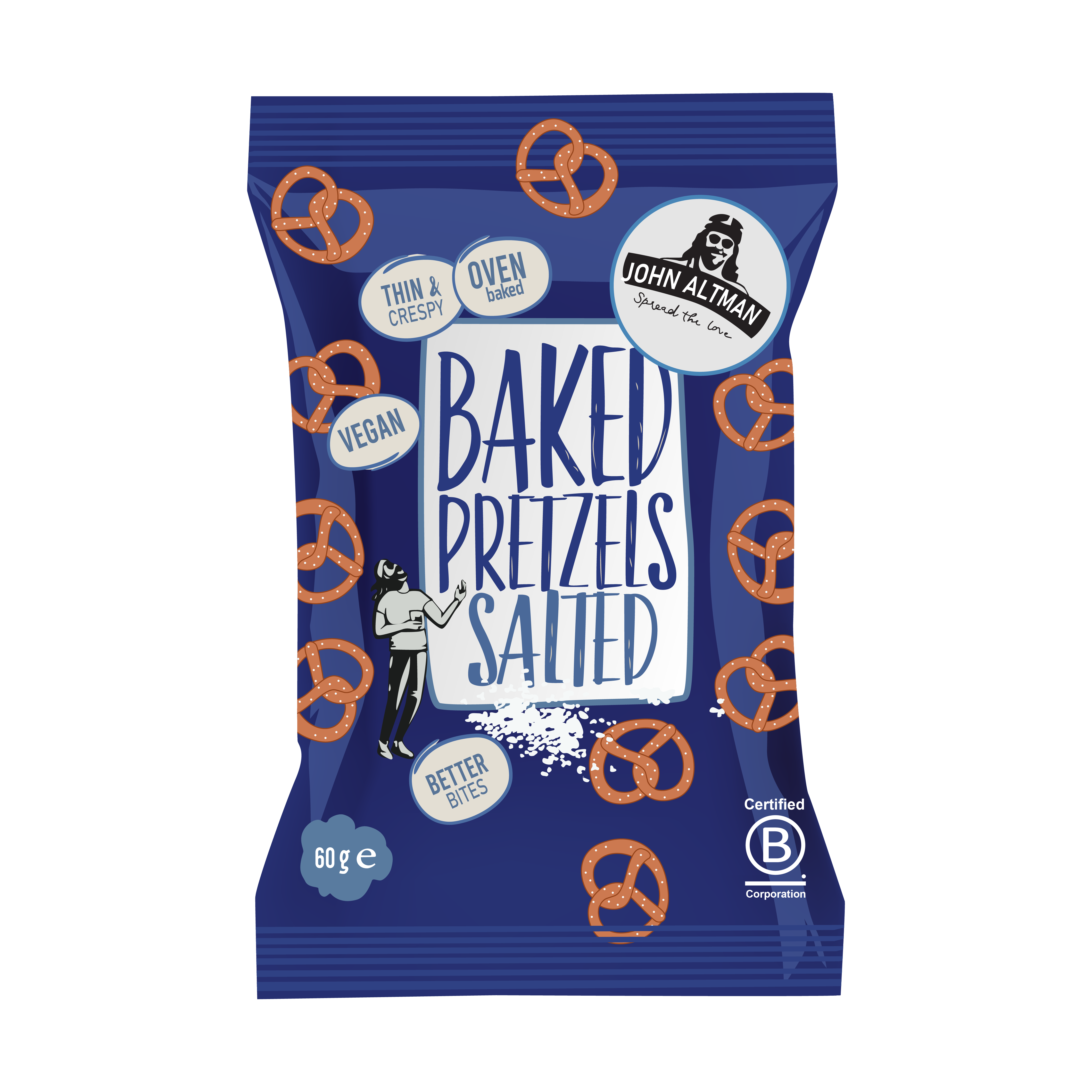 John Altman – Baked mini pretzels
