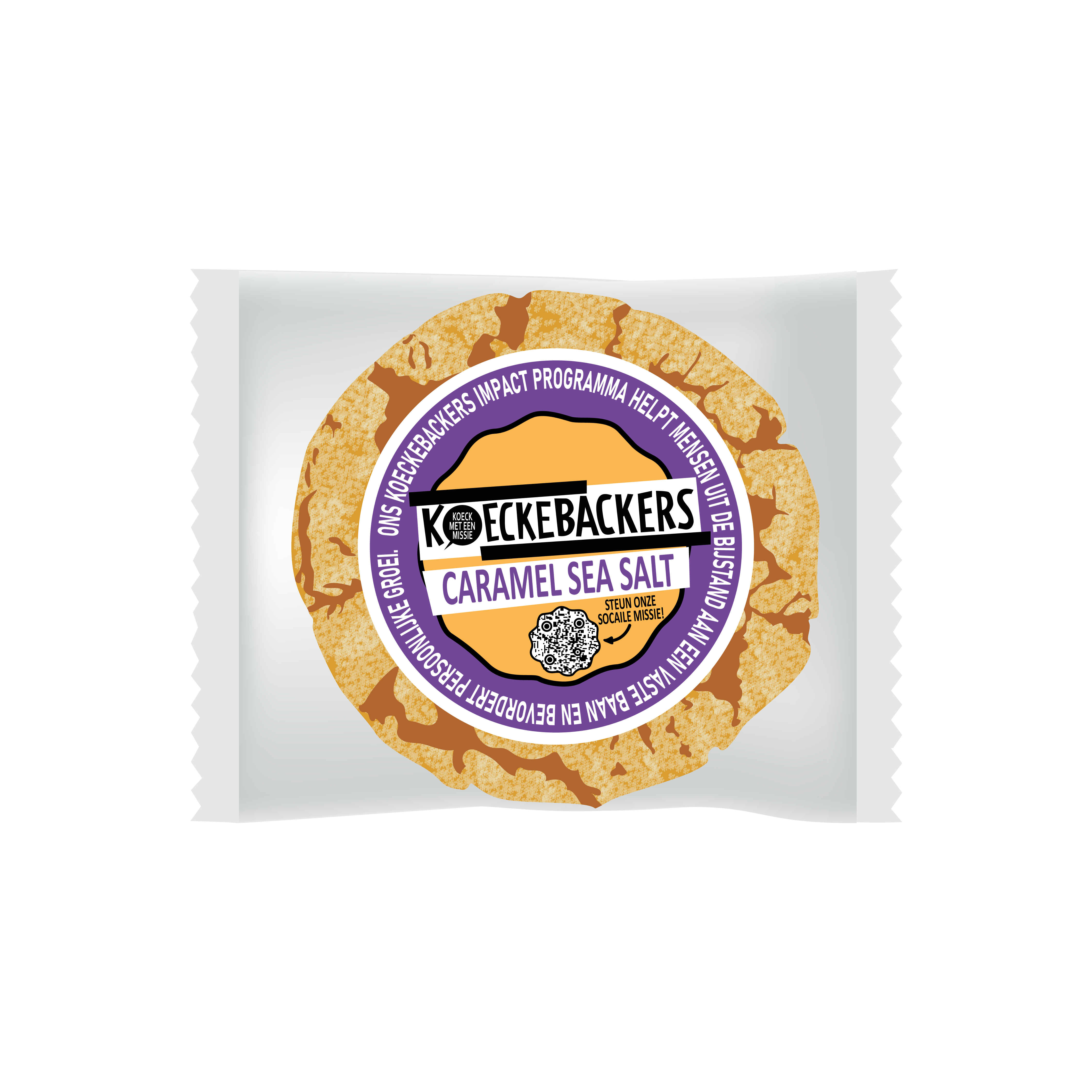 Koeckebackers – Grote koek caramel zeezout