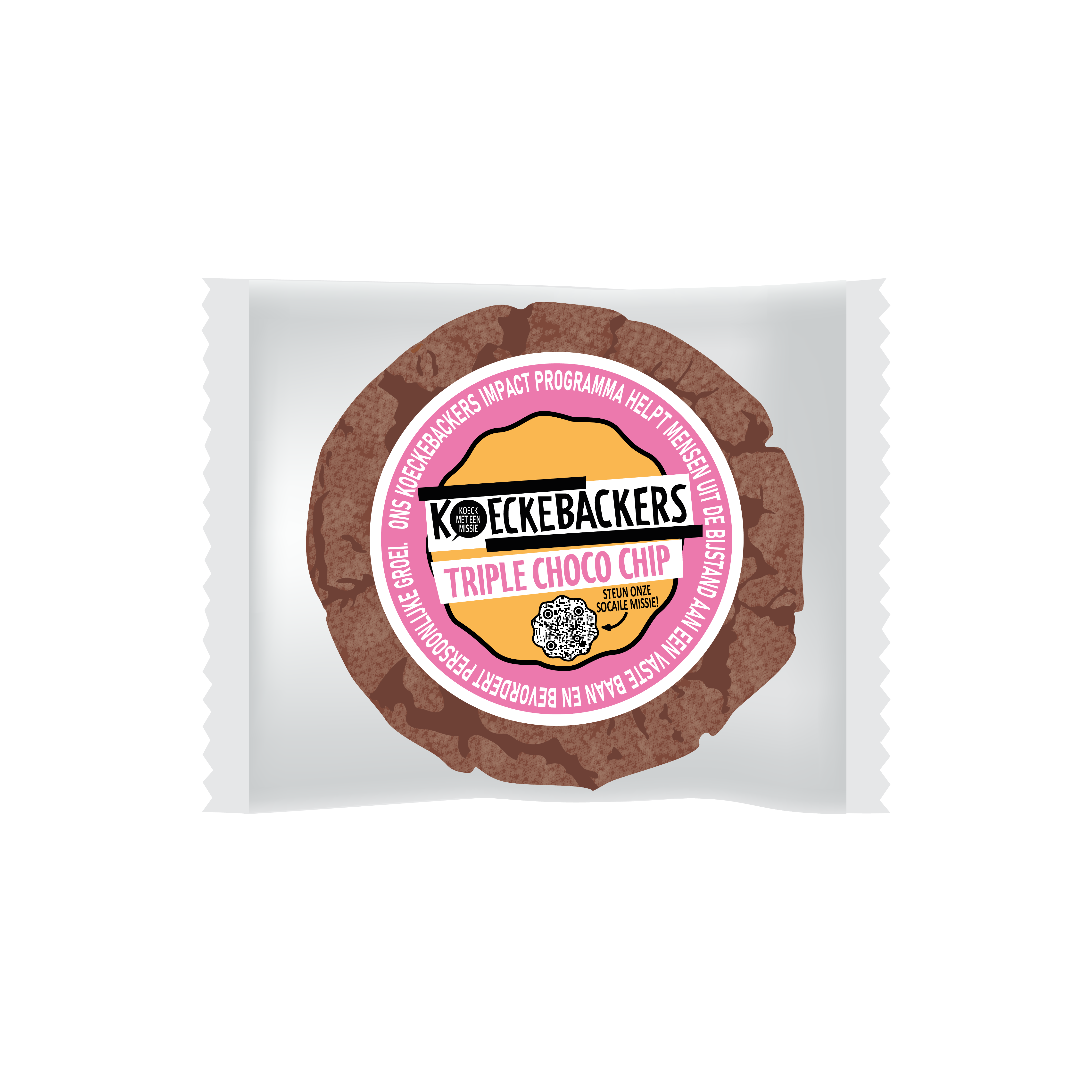 Koeckebackers – Grote koek triple chocolade