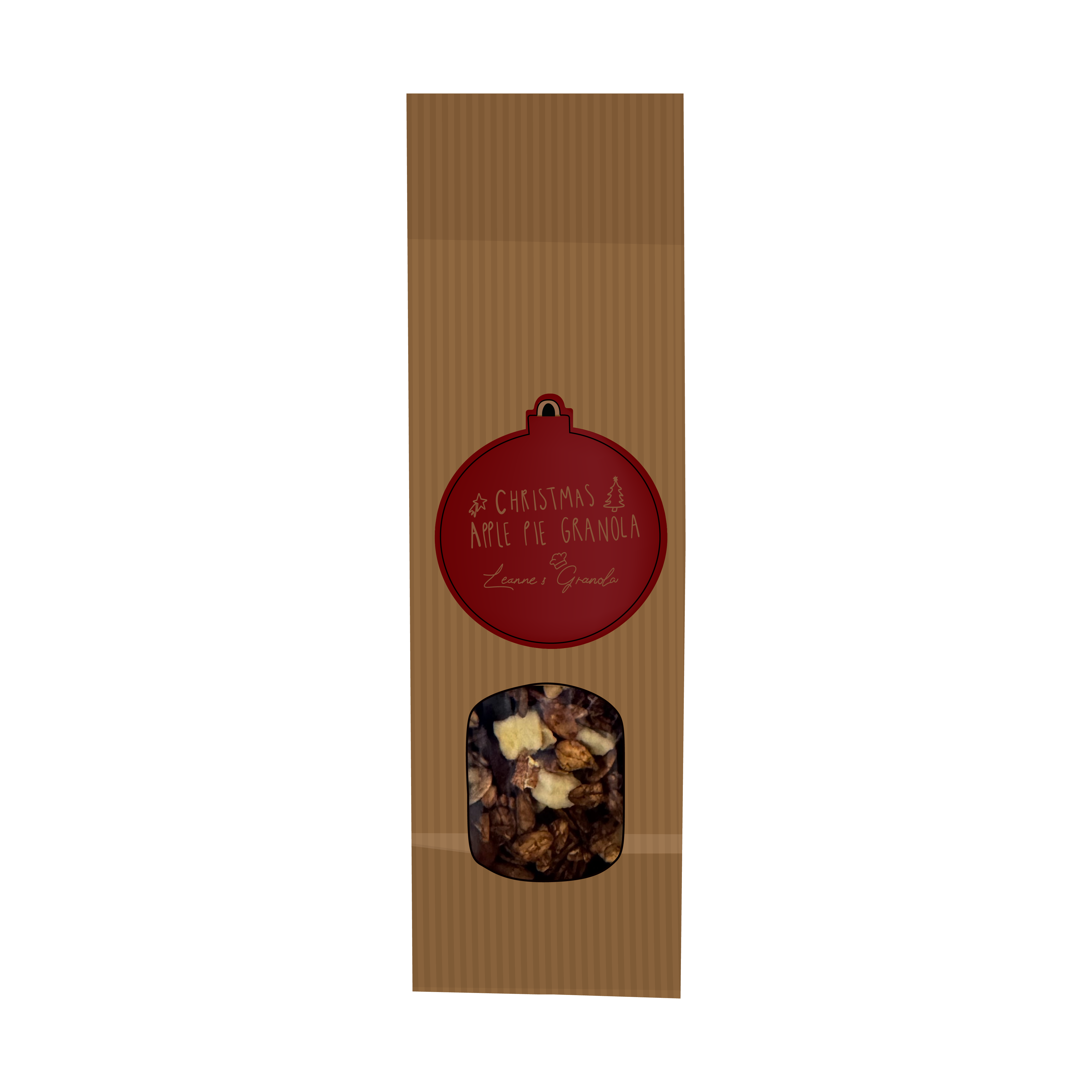 Christmas Apple Pie Granola portieverpakking