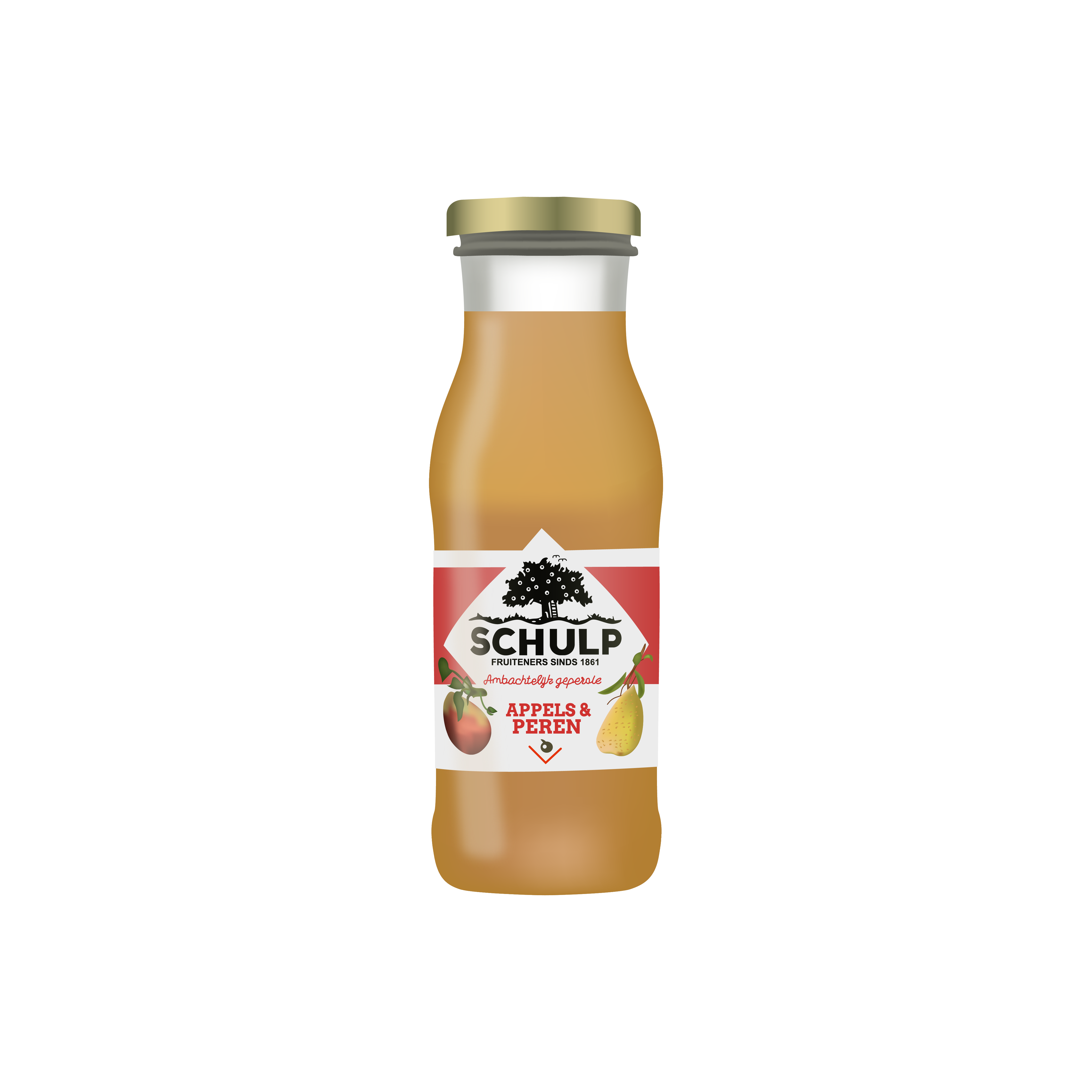 Schulp vruchtensappen – Appels en peren sap klein