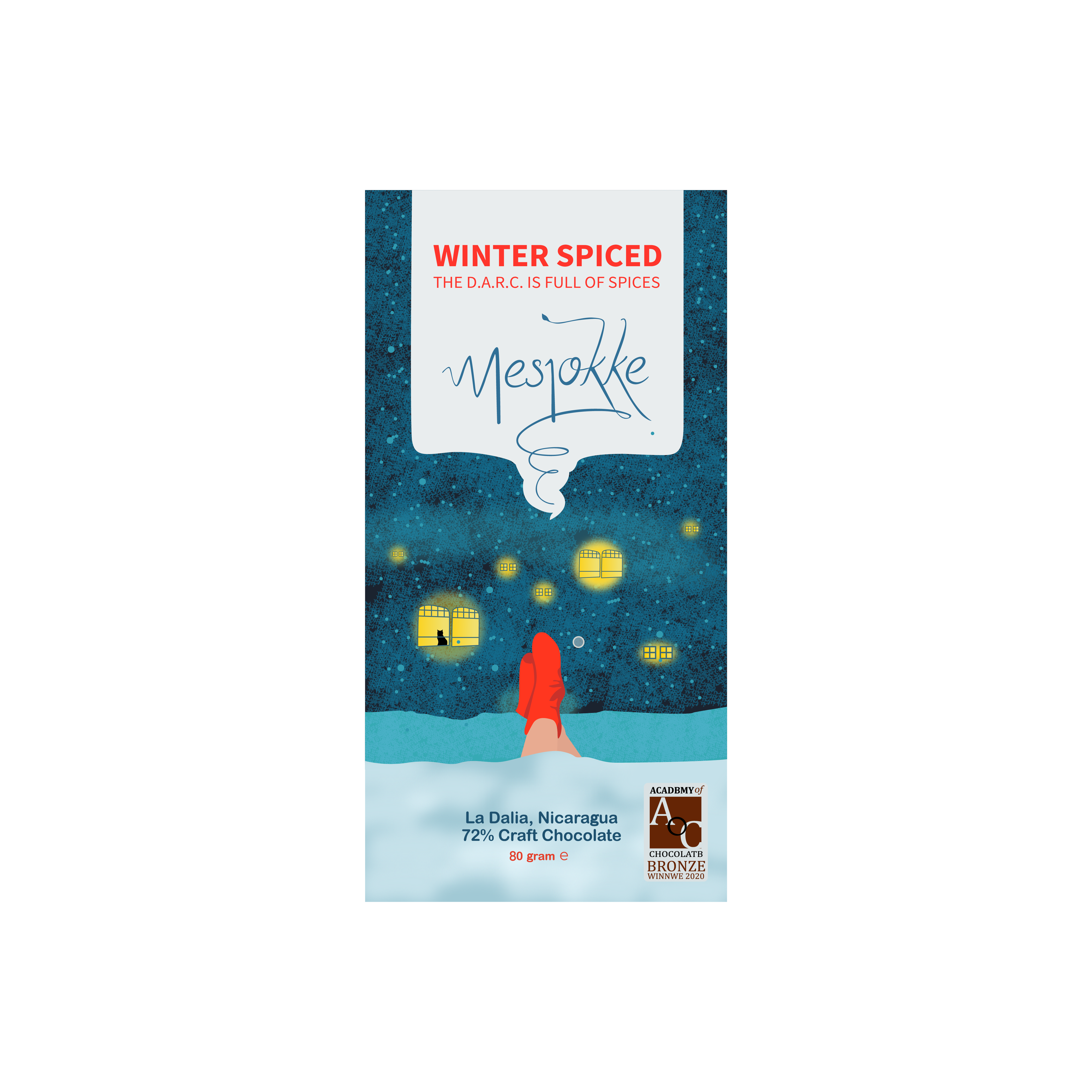 The Chocolate Explorers – Mesjokke Winter Spiced groot