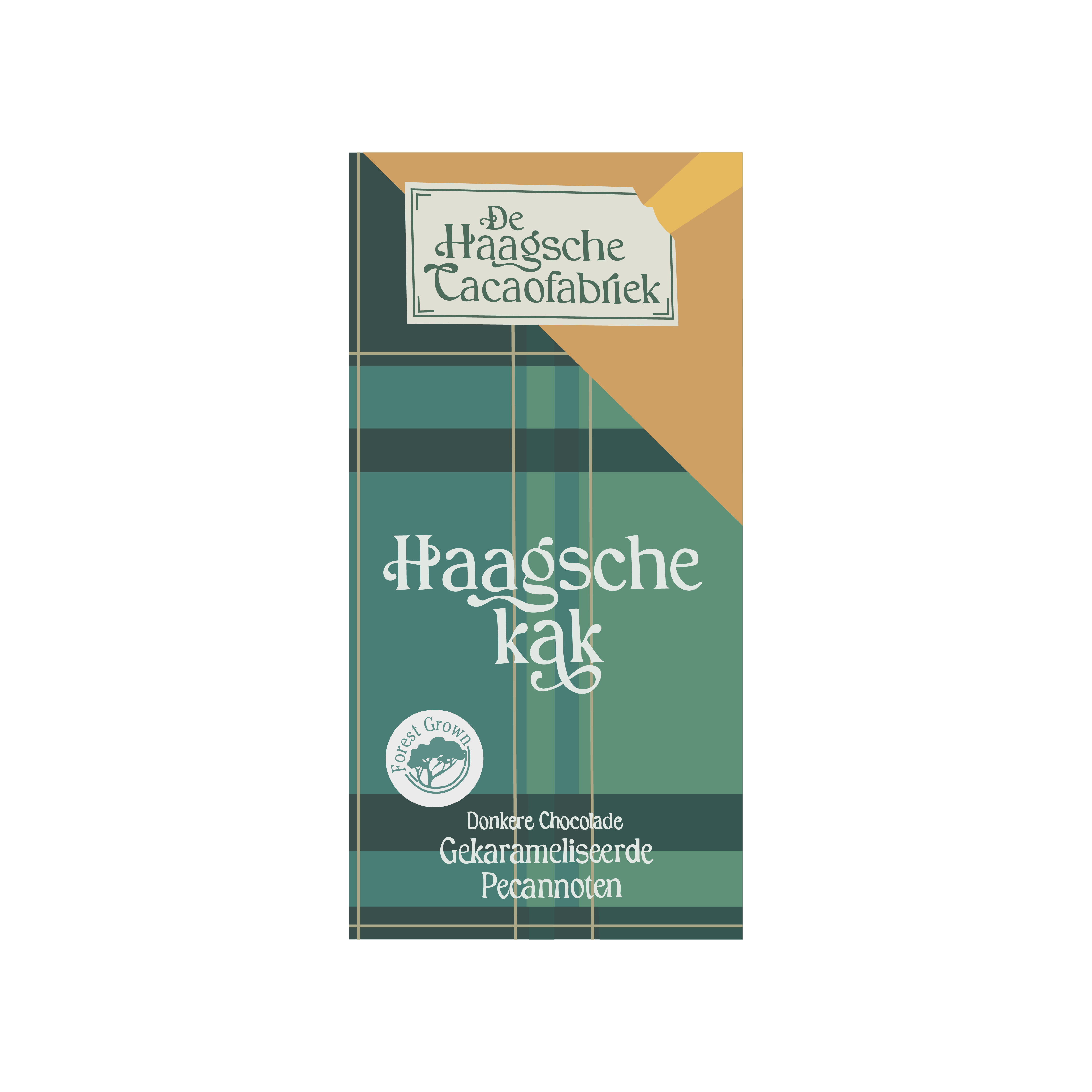 Haagse kak chocolade reep