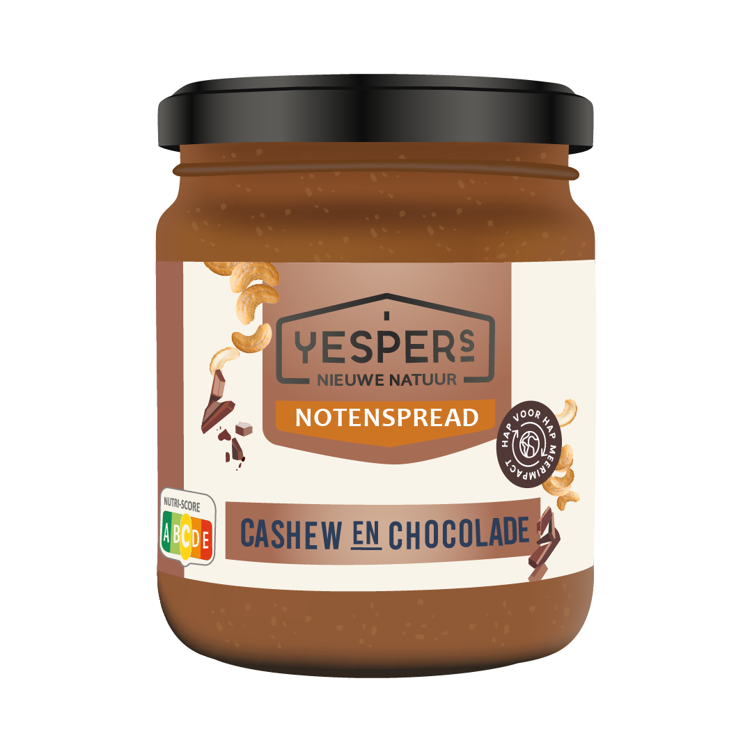 Notenspread cashew en chocolade