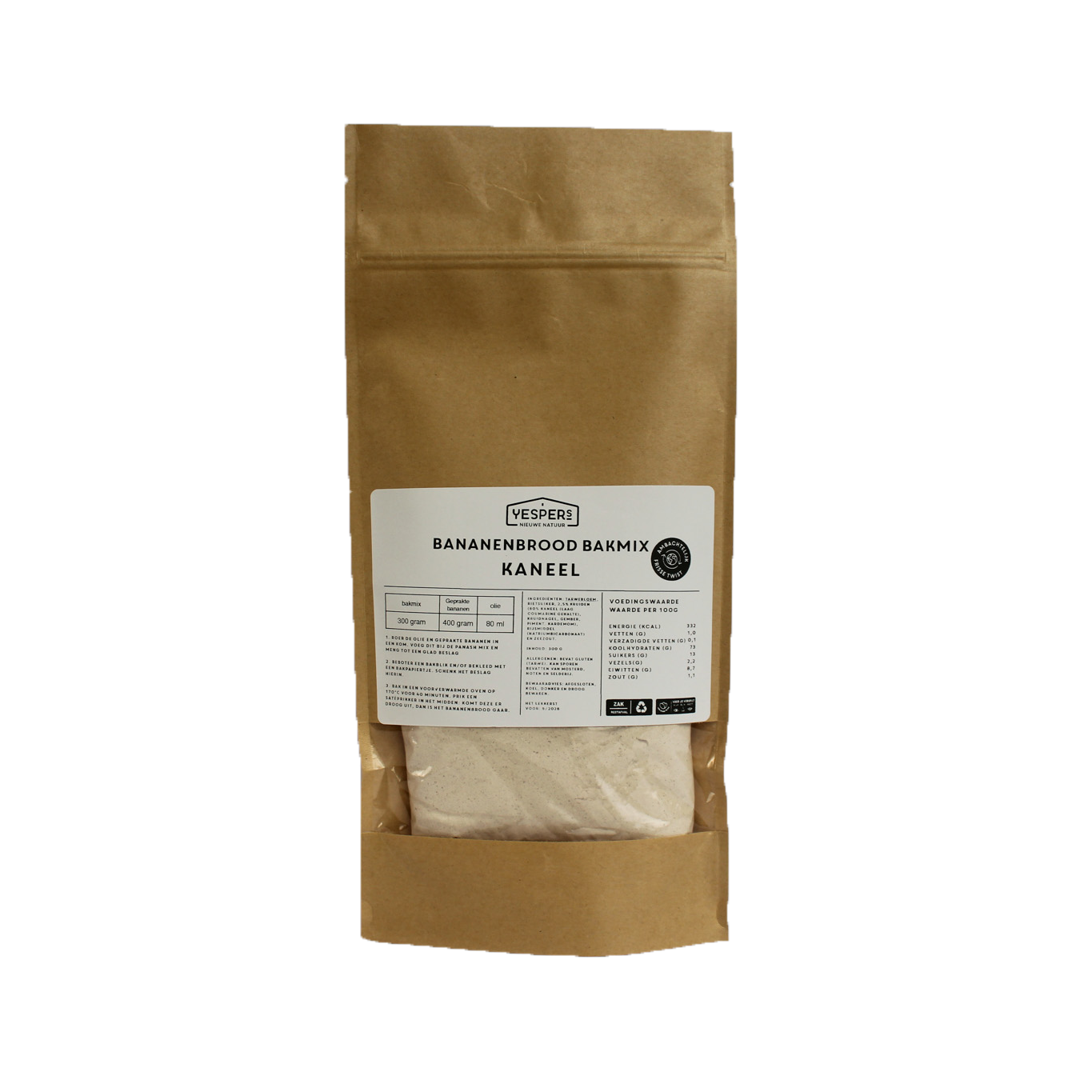 Bananenbrood kaneel mix