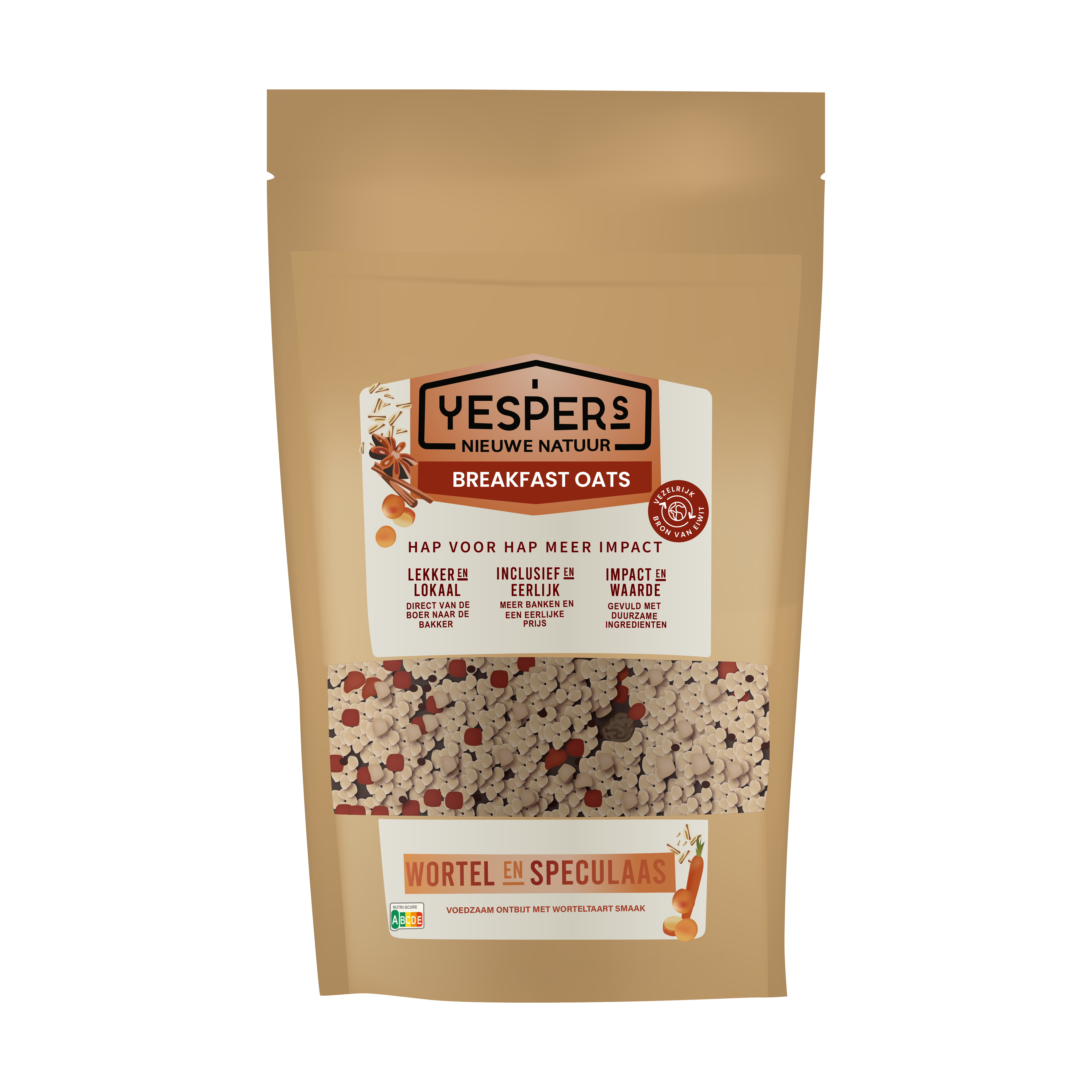 Breakfast oats wortel en speculaas